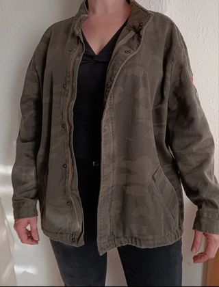 Cazadora oversize Zara,talla L,xl real