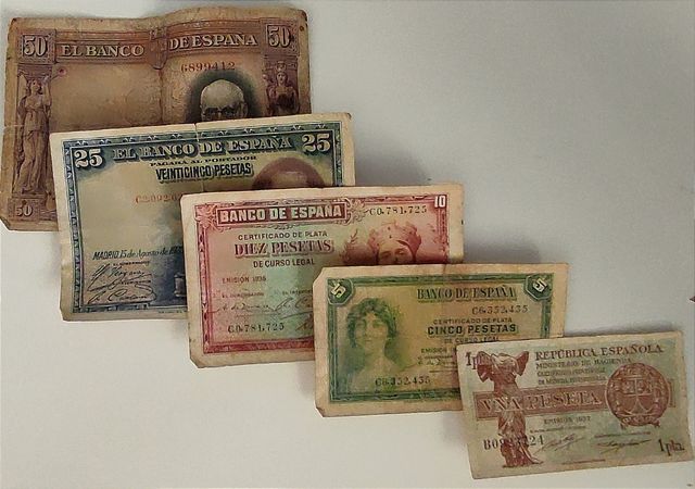Lote billetes España coleccionista
