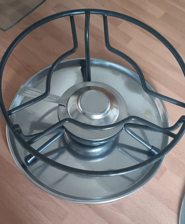 Fondue de acero inoxidable