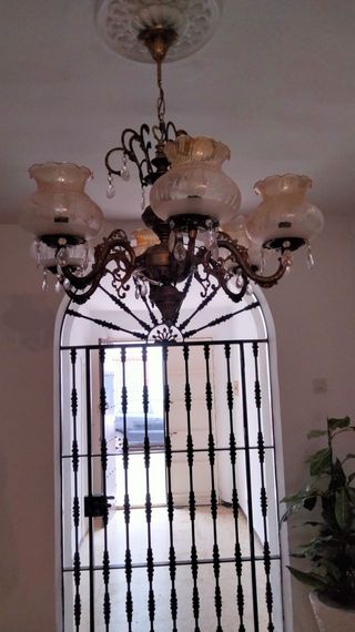 Lampara de techo antigua