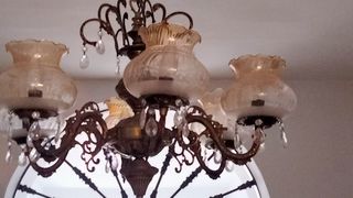 Lampara de techo antigua