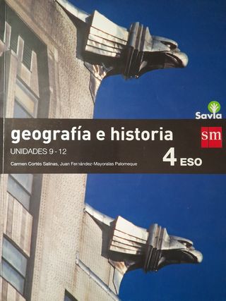 Libro Geografía e Historia 4°ESO SM