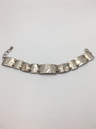 Pulsera plata  tous coleccion 