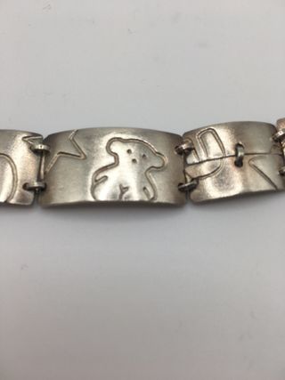 Pulsera plata  tous coleccion 