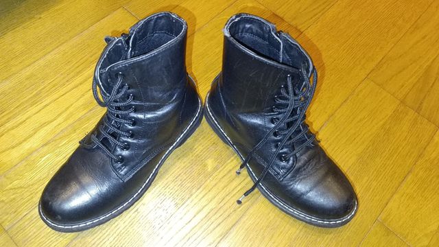 Anfibi vera pelle n°34 bambina/o