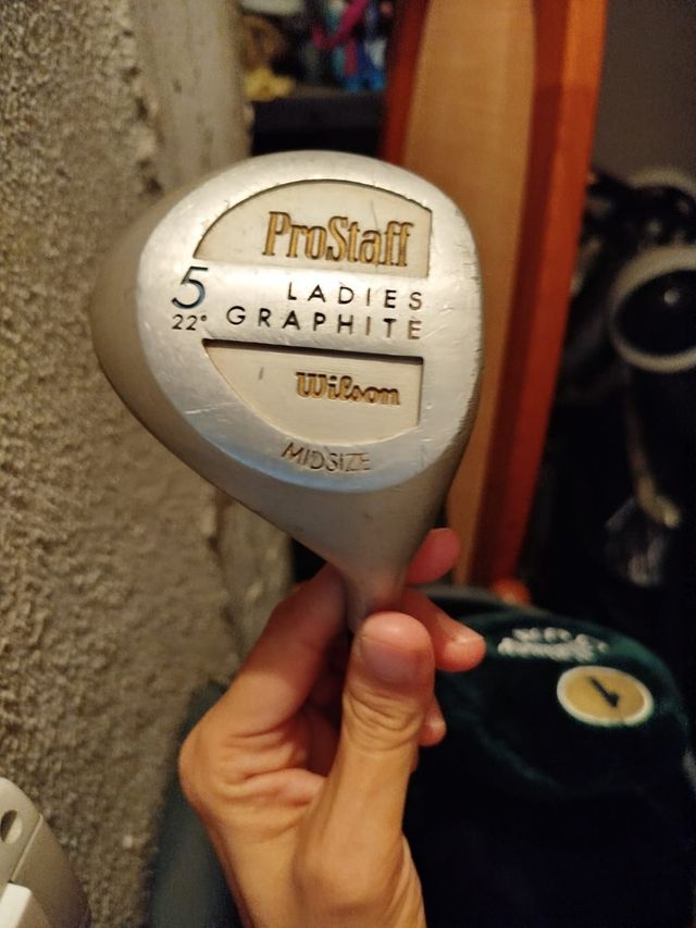 12 Palos golf WILSON + carro