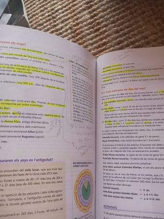 Libro de latín, en catalan