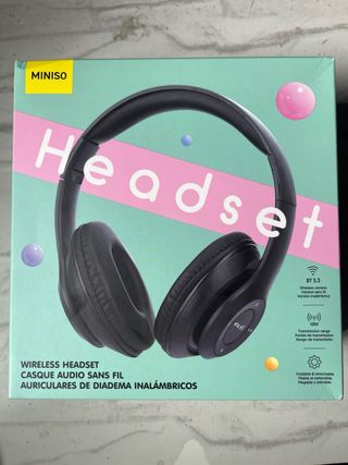 Cascos inalámbricos miniso nuevos