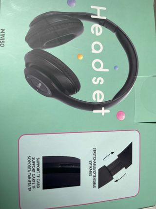 Cascos inalámbricos miniso nuevos