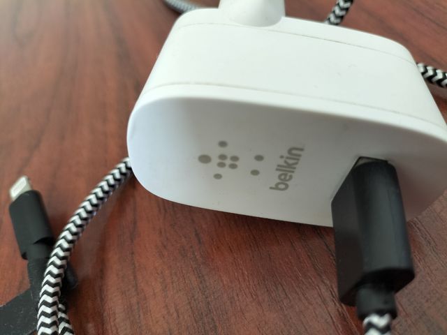 Cargador Iphone usb + corriente