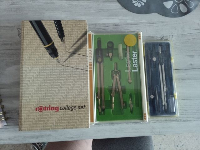 Estuches de compases y Rotring