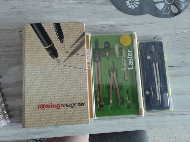 Estuches de compases y Rotring