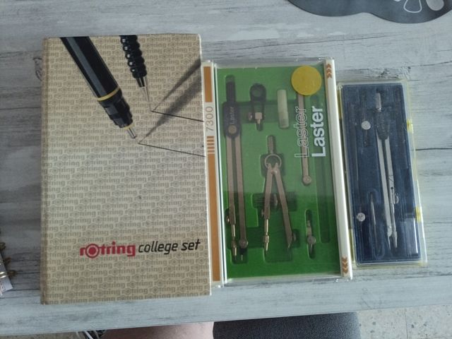 Estuches de compases y Rotring
