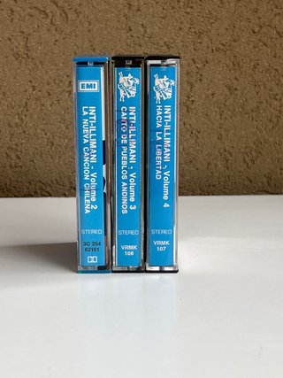 Inti-illimani 2 3 4 cassette set