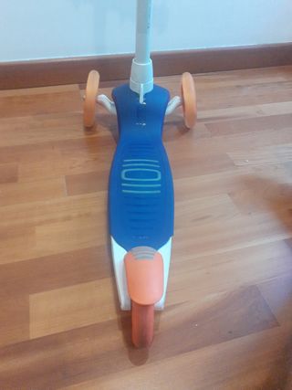 Patinete Scooter Niños B1 500 Naranja Azul