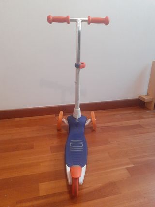 Patinete Scooter Niños B1 500 Naranja Azul