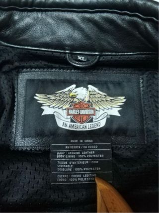 Harley Davidson chaqueta piel