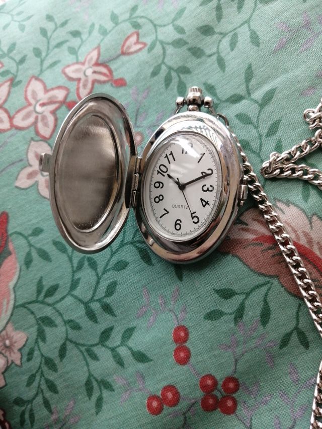 Orologio vintage donna con catenina