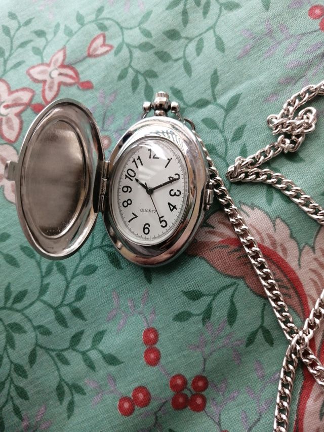 Orologio vintage donna con catenina