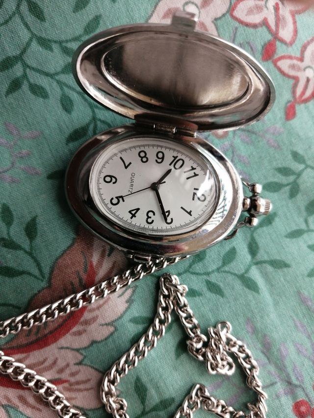 Orologio vintage donna con catenina