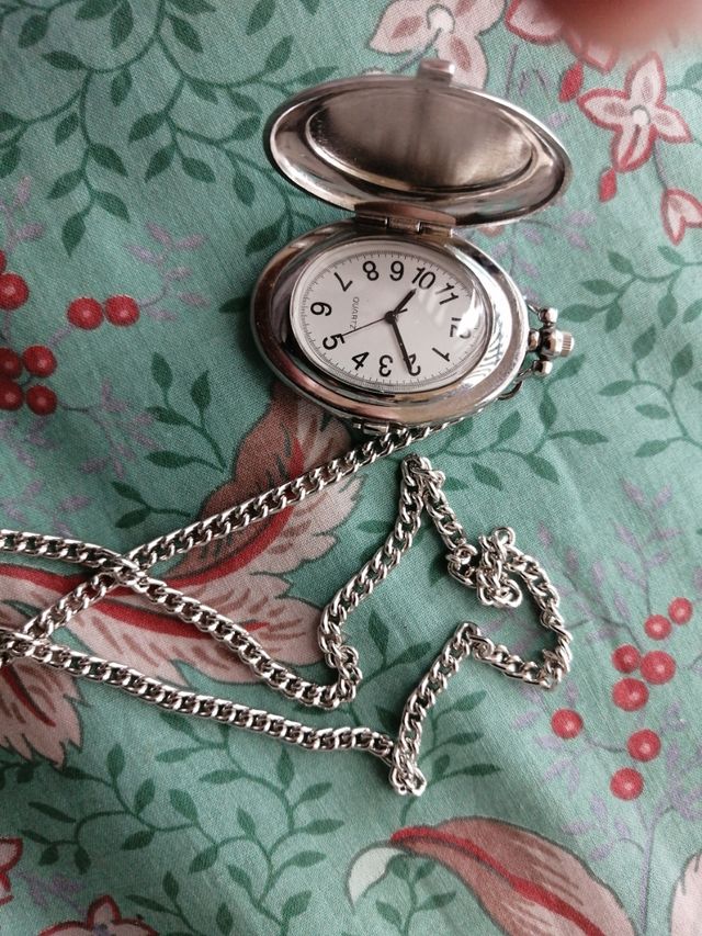 Orologio vintage donna con catenina