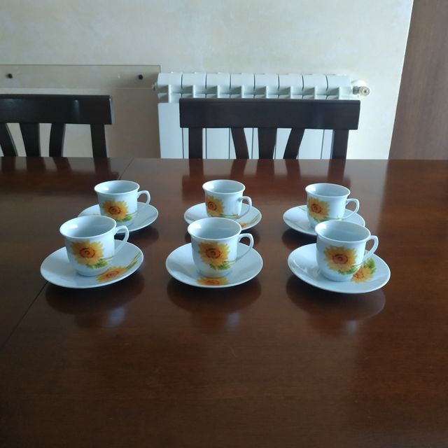 Set tazzine girasole 🌻