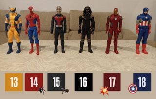 Muñecos Superheroes 