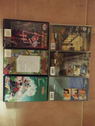 Películas Disney VHS