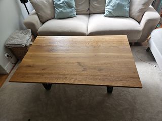 Mesa centro madera maciza 