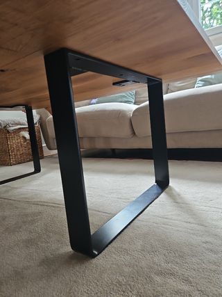 Mesa centro madera maciza 