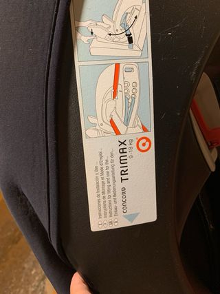 Sillita coche grupo 2 Concord