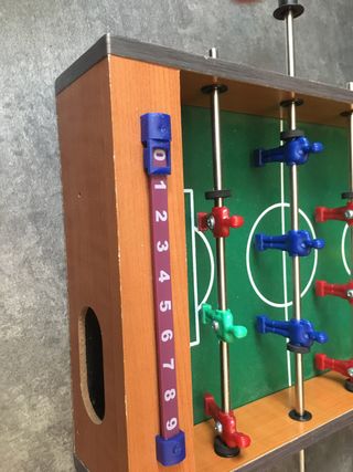 Mini futbolín