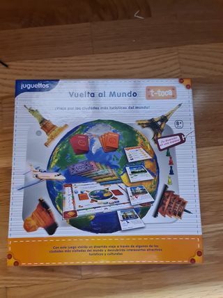 Juego de mesa "vuelta al mundo"