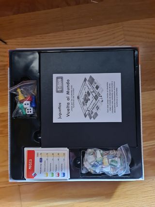 Juego de mesa "vuelta al mundo"