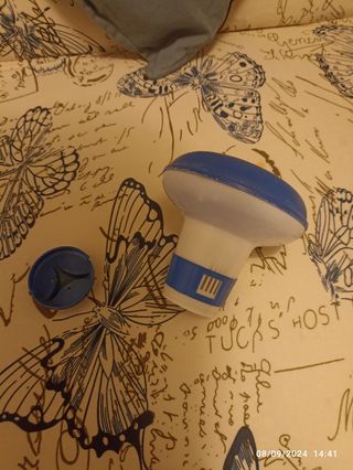 Dispenser cloro piscina galleggiante