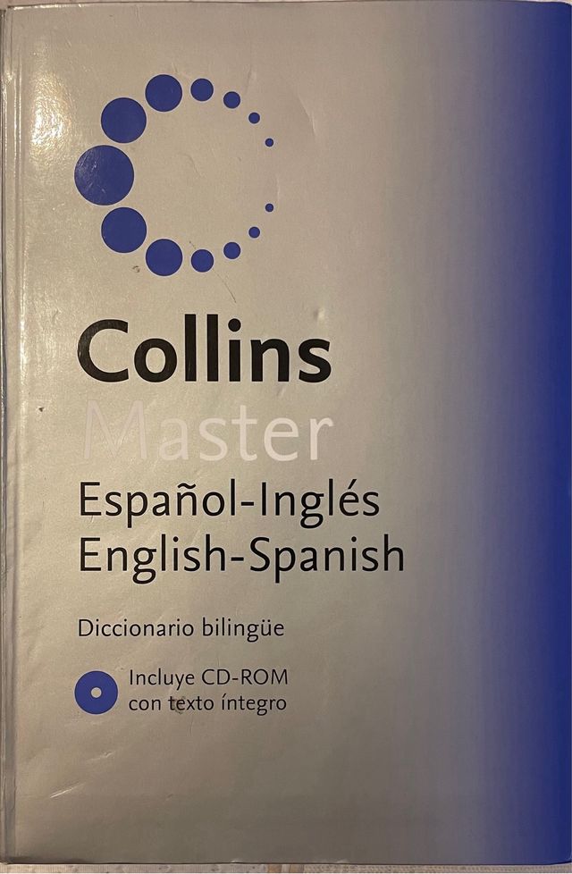 Diccionario Collins Bilingimüe. Español-Inglés.