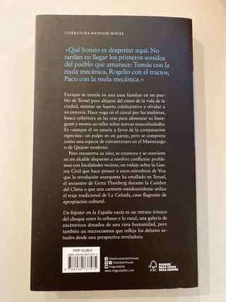 Libro “Un hipster en la España vaciada”