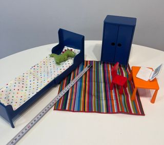 Juguete muebles para muñecos