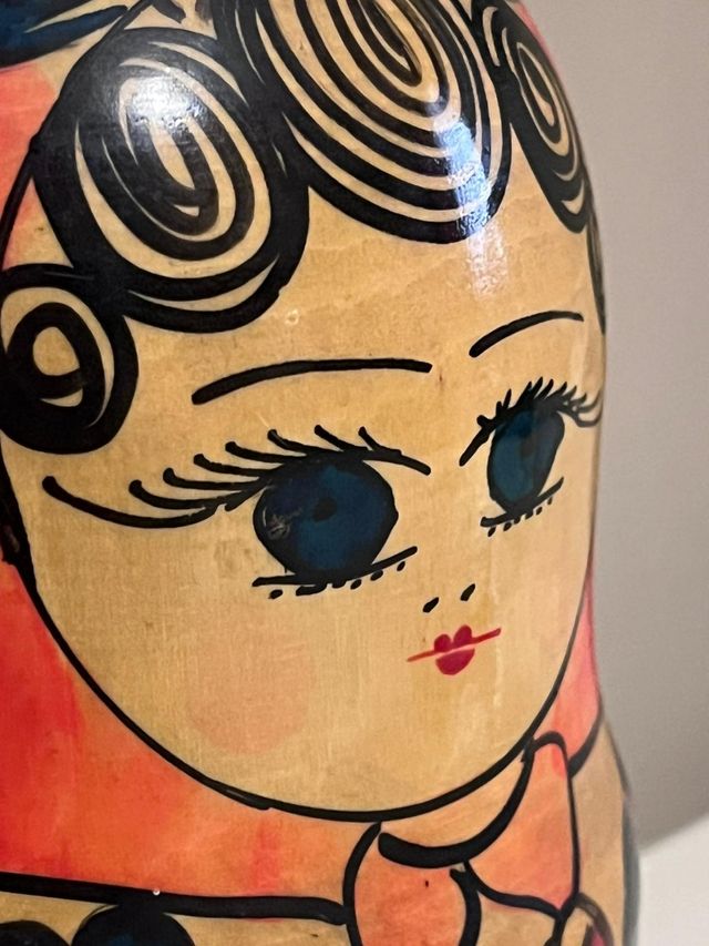 Matrioska russa grande, 7 pezzi 