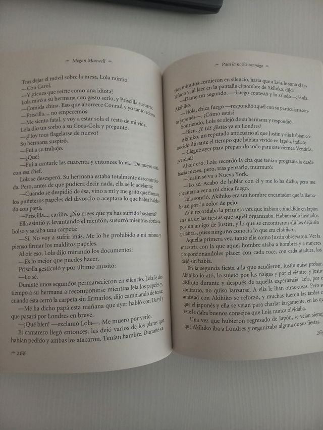 Libro Novela Erótica Megan Maxwell