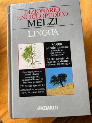 Dizionario enciclopedico illustrato Melzi