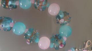 Collar de tarta de bodas de Murano #collar
