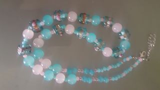 Collar de tarta de bodas de Murano #collar