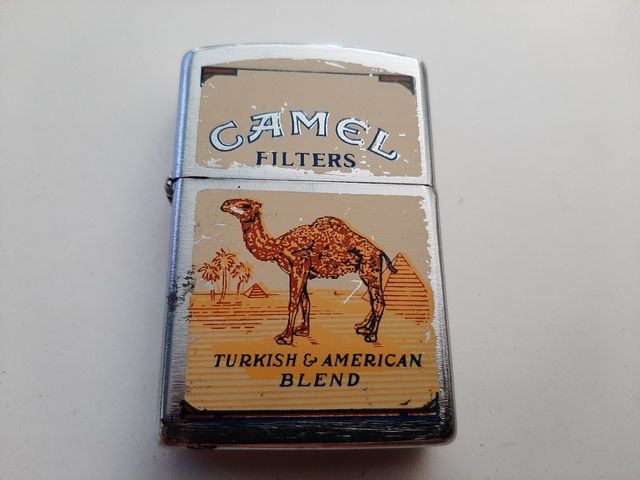 2 mecheros zippo metálicos antiguos