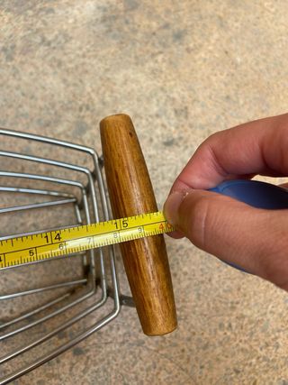 Panera o frutero metálico