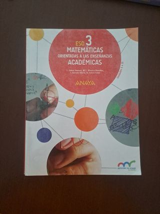 Matemáticas 3 ESO ANAYA