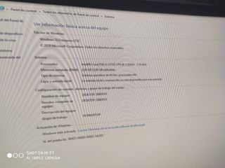 Mini pc HP i5 3 generación 4g ssd128