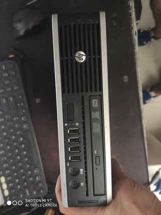 Mini pc HP i5 3 generación 4g ssd128