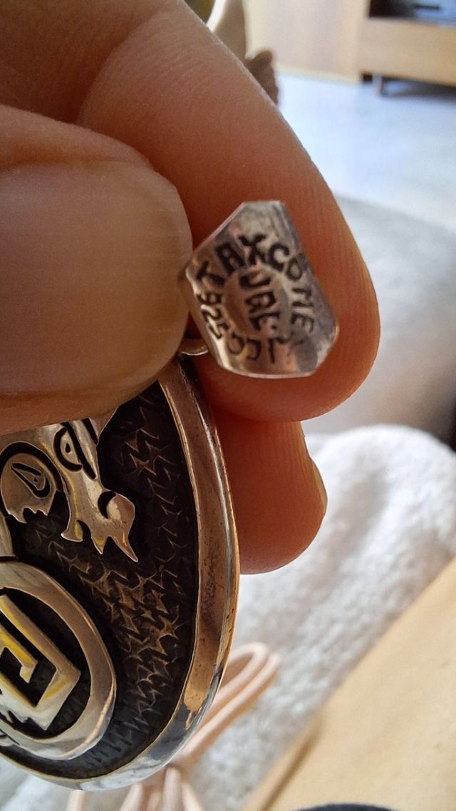 Medallón plata Mayas