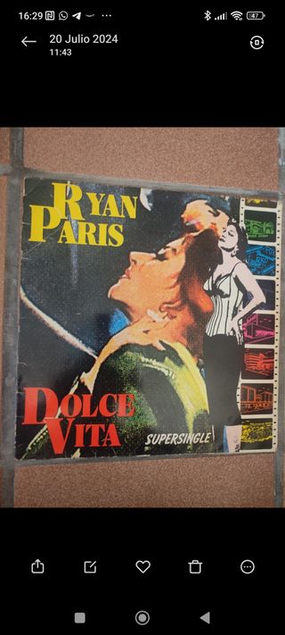 Vinilo Ryan Paris